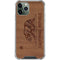 California Wood Flag iPhone 12 Pro Clear Case