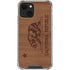 California Wood Flag iPhone 13 Clear Case