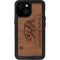 California Wood Flag iPhone 13 Mini Waterproof Case