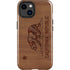 California Wood Flag iPhone 14 Plus Impact Case