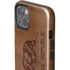 California Wood Flag iPhone 15 Plus Impact Case