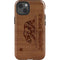 California Wood Flag iPhone 14 Impact Case