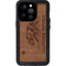 California Wood Flag iPhone 14 Pro Waterproof Case