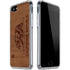 California Wood Flag iPhone SE (2nd & 3rd Gen) Clear Case