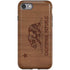 California Wood Flag iPhone SE (2nd & 3rd Gen) Pro Case