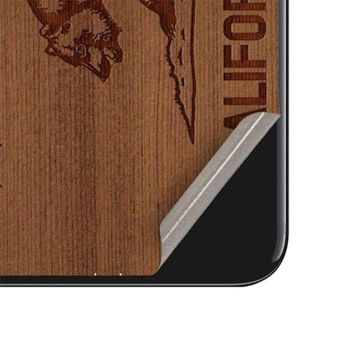California Wood Flag iPhone SE (2nd & 3rd Gen) Skin