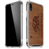 California Wood Flag iPhone XR Clear Case