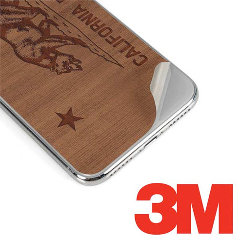 California Wood Flag iPhone XR Skin