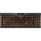 California Wood Flag K95 RGB PLATINUM Mechanical Gaming Keyboard Skin