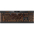 California Wood Flag K95 RGB PLATINUM Mechanical Gaming Keyboard Skin