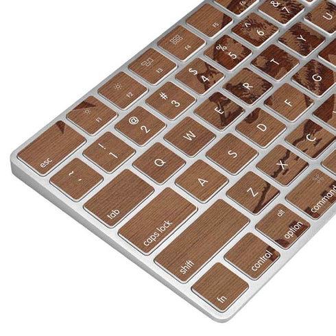 California Wood Flag Magic Keyboard Skin