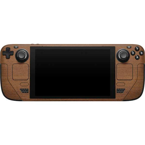 California Wood Flag Steam Deck Handheld Gaming Computer Skin