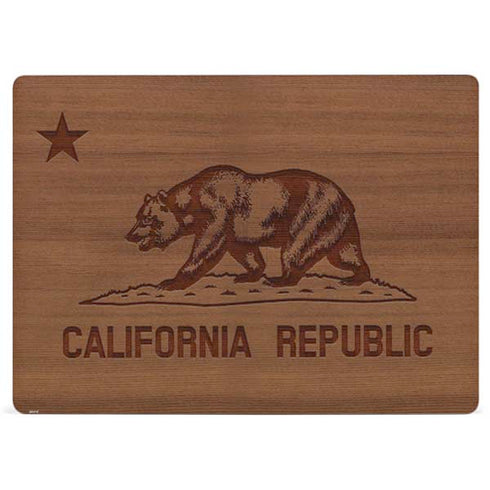 California Wood Flag Surface Laptop 3 13.5in Skin