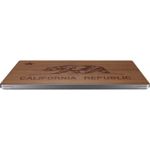 California Wood Flag Universal Laptop 11in (8.8 x 6.2in) Skin