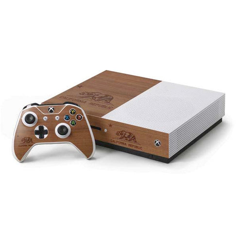 California Wood Flag Xbox One Skins