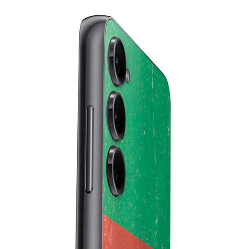 Cameroon Flag Distressed Galaxy A14 5G Skin
