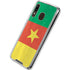 Cameroon Flag Distressed Galaxy A30 Clear Case