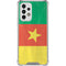 Cameroon Flag Distressed Galaxy A53 5G Clear Case