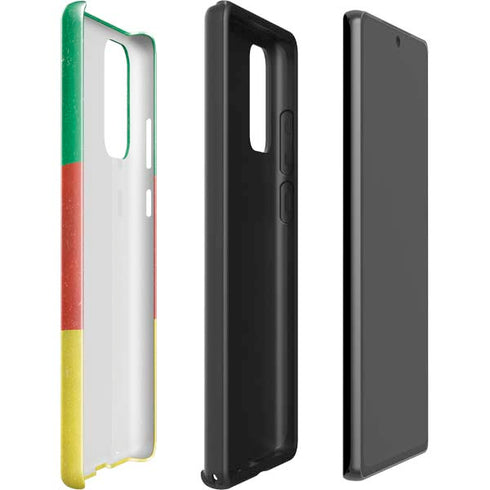 Cameroon Flag Distressed Galaxy Note20 5G Pro Case