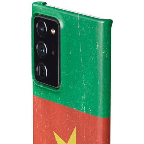 Cameroon Flag Distressed Galaxy Note20 Ultra 5G Lite Case