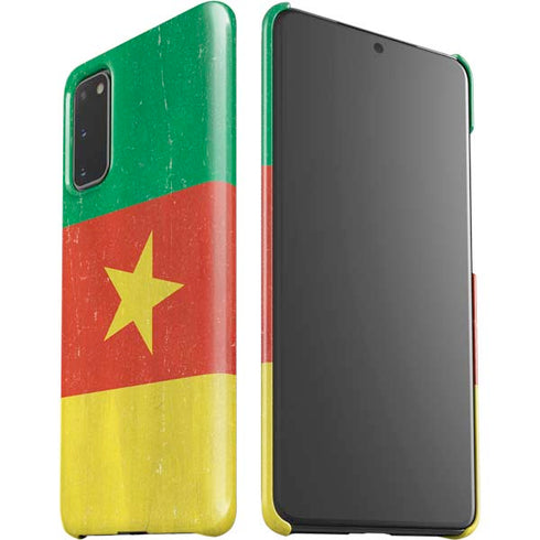 Cameroon Flag Distressed Galaxy S20 Lite Case