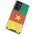 Cameroon Flag Distressed Galaxy S21 Ultra 5G Clear Case