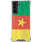 Cameroon Flag Distressed Galaxy S22 Clear Case