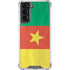 Cameroon Flag Distressed Galaxy S22 Clear Case
