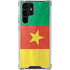 Cameroon Flag Distressed Galaxy S22 Ultra Clear Case
