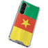 Cameroon Flag Distressed Galaxy S23 Clear Case