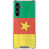 Cameroon Flag Distressed Galaxy S23 FE Clear Case