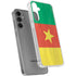 Cameroon Flag Distressed Galaxy S24 Plus Clear Case