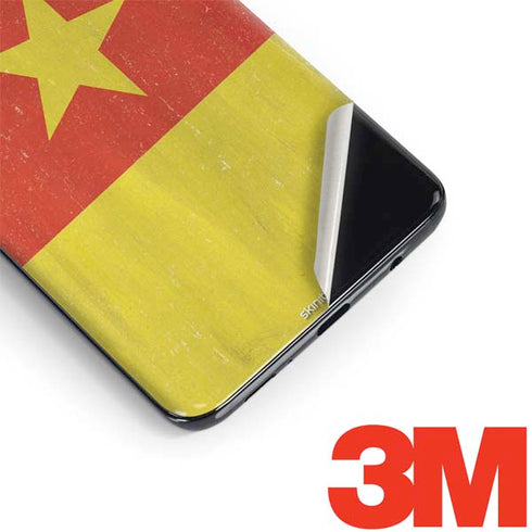 Cameroon Flag Distressed Galaxy S9 Skin
