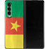 Cameroon Flag Distressed Galaxy Z Fold3 5G Skin