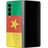 Cameroon Flag Distressed Galaxy Z Fold4 5G Skin