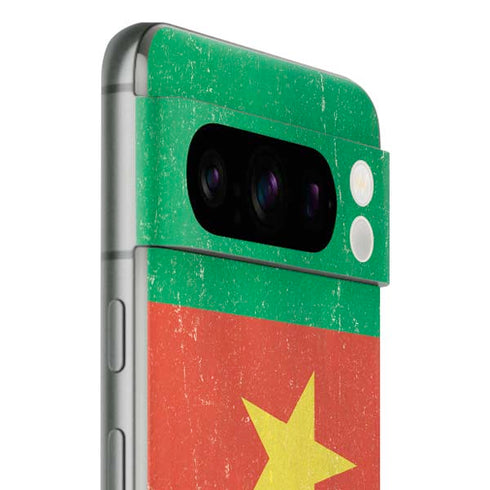 Cameroon Flag Distressed Google Pixel 8 Pro Skin