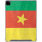 Cameroon Flag Distressed iPad Pro 12.9in (2020) Clear Case