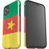 Cameroon Flag Distressed iPhone 11 Impact Case