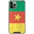 Cameroon Flag Distressed iPhone 11 Pro Max Clear Case