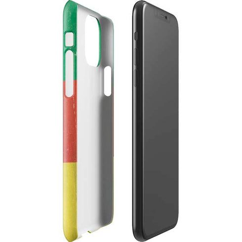 Cameroon Flag Distressed iPhone 11 Pro Max Lite Case