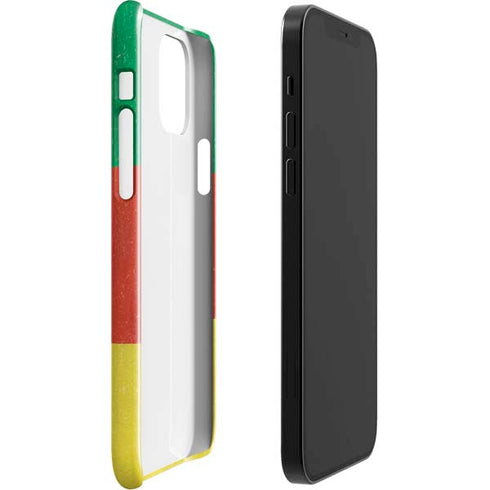 Cameroon Flag Distressed iPhone 12 Mini Lite Case