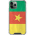 Cameroon Flag Distressed iPhone 12 Pro Clear Case
