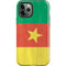 Cameroon Flag Distressed iPhone 12 Pro Impact Case