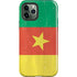 Cameroon Flag Distressed iPhone 12 Pro Impact Case