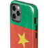 Cameroon Flag Distressed iPhone 12 Pro Max Impact Case