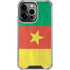 Cameroon Flag Distressed iPhone 13 Pro Clear Case