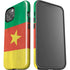 Cameroon Flag Distressed iPhone 14 Impact Case