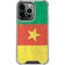 Cameroon Flag Distressed iPhone 15 Pro Clear Case