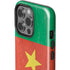Cameroon Flag Distressed iPhone 14 Pro Impact Case
