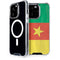 Cameroon Flag Distressed iPhone 14 Pro MagSafe Case